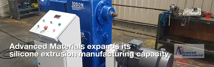 Advanced Materials expands its silicone extrusion manufacturing capacity