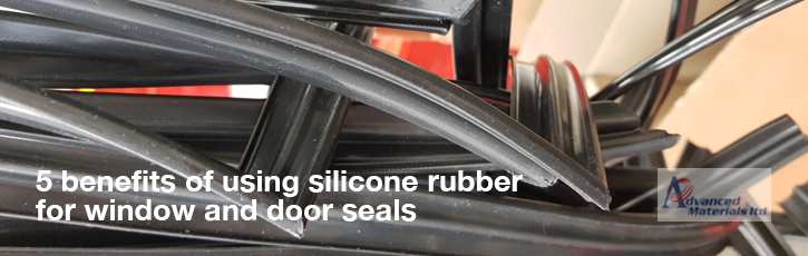 5 benefits of using silicone rubber for window and door seals