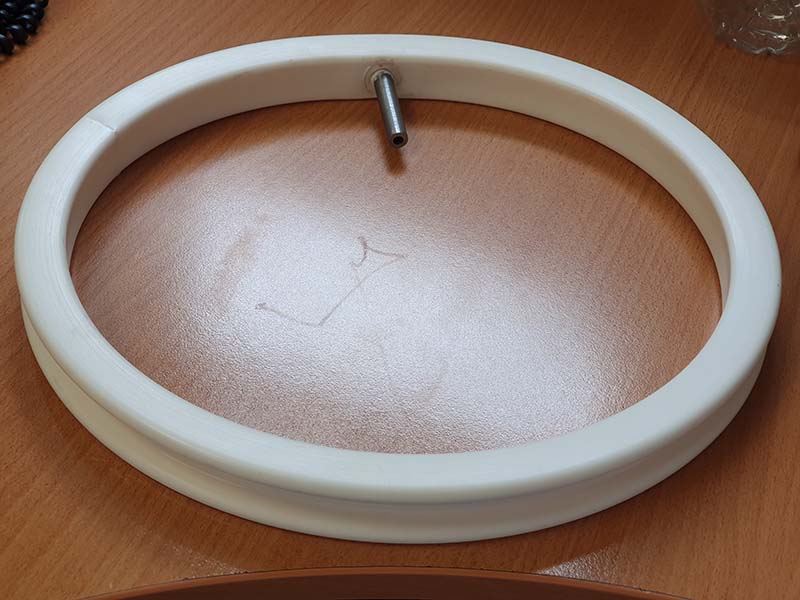 Silicone inflatable seal