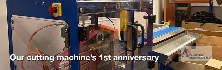 Our cutting machine’s 1st anniversary